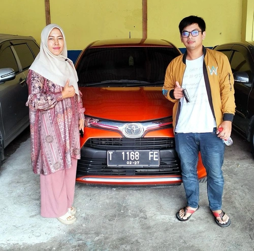 Serah terima mobil bersama Rizky Dwi Saputra di AMS Mobil